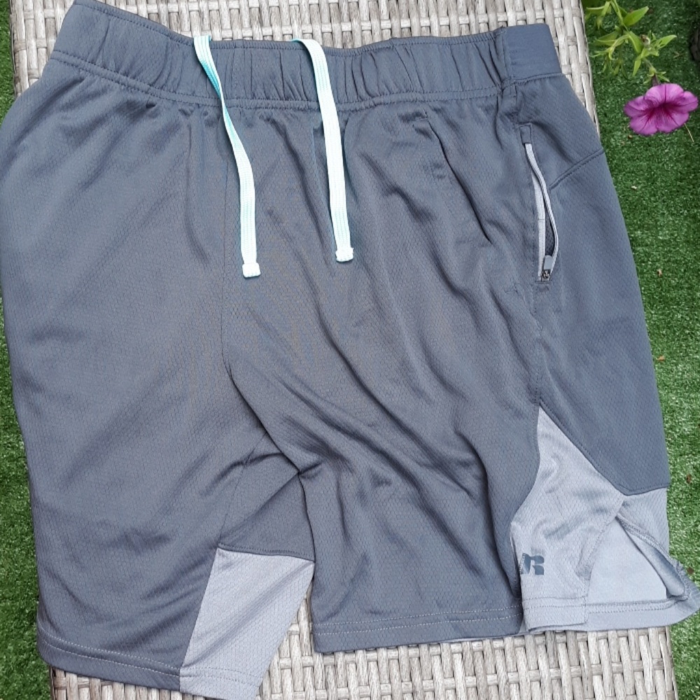 Blue russle activewear shorts
